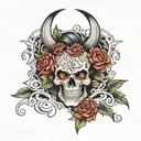 555 tattoo design idea