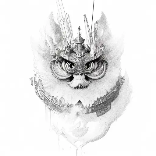 Blasphemous tattoo design idea