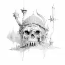 Blasphemous tattoo design idea