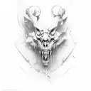 Blasphemous tattoo design idea