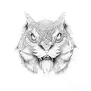 Bohemian convict tattoo design idea