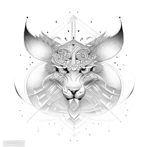 musical stave tattoo design idea