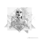 stave Clara and date tattoo design idea