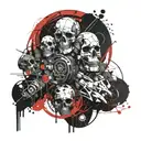 alchemy tattoo design idea