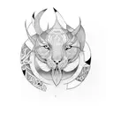 Rhea ripley tattoo design idea