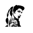 amy winehouse Valerie tattoo design idea