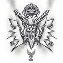 Ukraine's victory over Russia tattoo design idea