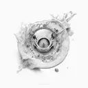 anal tattoo design idea