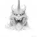 anal tattoo design idea