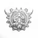 Ankylosaurus tattoo design idea