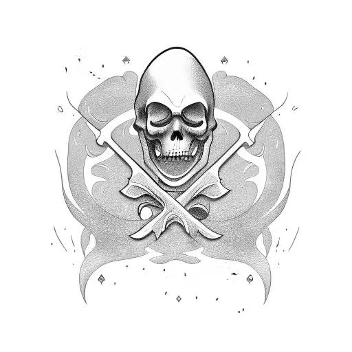 Grim Reaper tattoo design idea