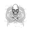 Grim Reaper tattoo design idea