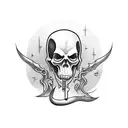 Grim Reaper tattoo design idea