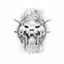 rubber soul Beatles  tattoo design idea