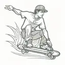 Tony Hawk underground 2  tattoo design idea