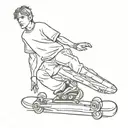 Tony Hawk underground 2  tattoo design idea