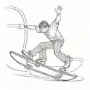 Tony Hawk underground 2  tattoo design idea