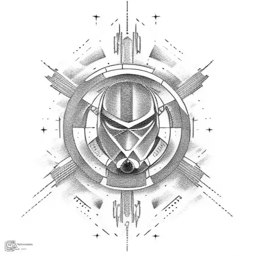 star trek  star wars tattoo design idea