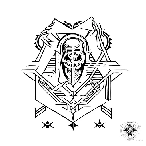 ad vitam aeternam tattoo design idea