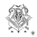 ad vitam aeternam tattoo design idea
