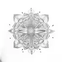 forearm mandala with a dragonfly in the center tattoo design idea