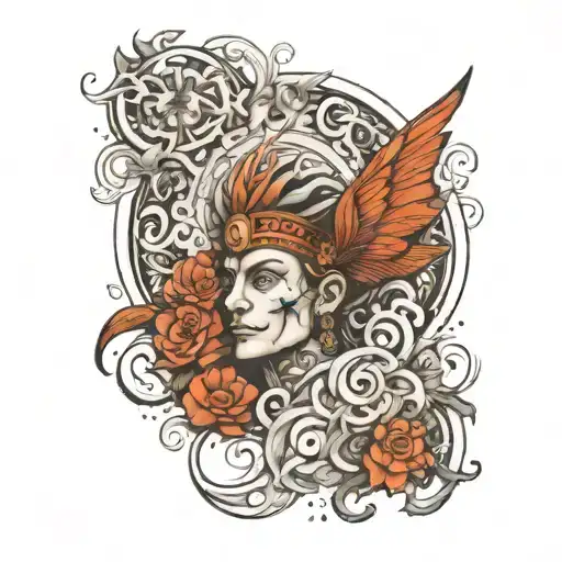 transformational leader, elevating leadership, being the bigger picture tattoo design idea