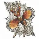 transformational leader, elevating leadership, being the bigger picture tattoo design idea