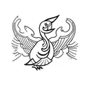 lugia tattoo design idea