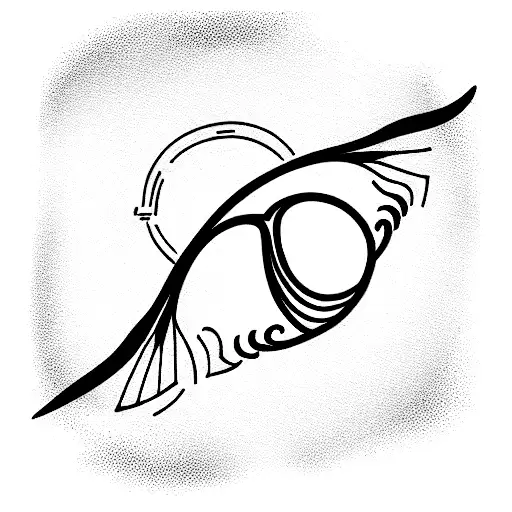 golden snitch tattoo design idea