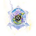 hogwarts magic tattoo design idea