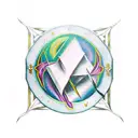 hogwarts magic tattoo design idea