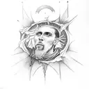 francis of assisi tattoo design idea
