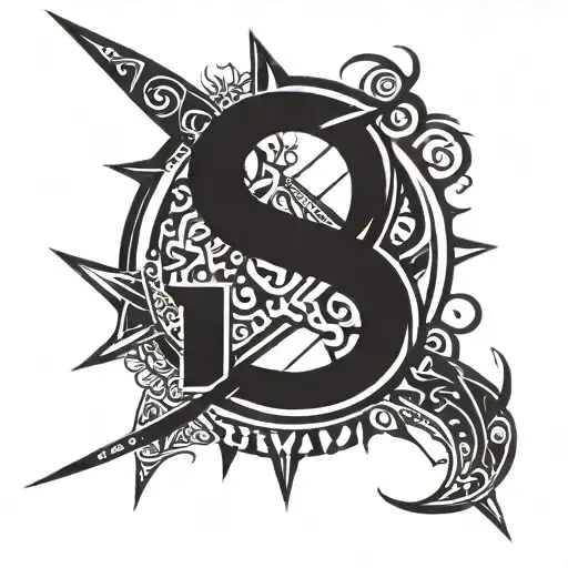 Survival is Rebellion written  tattoo design idea