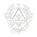 software developer coding tattoo design idea