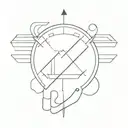 software developer coding tattoo design idea