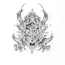 harry potter  tattoo design idea