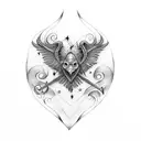 harry potter  tattoo design idea