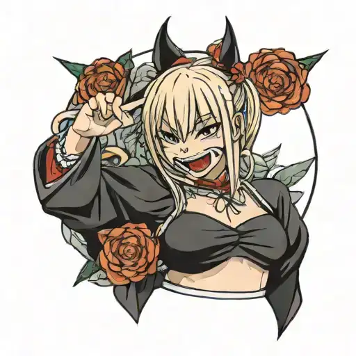 Himiko Toga tattoo design idea
