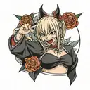 Himiko Toga tattoo design idea
