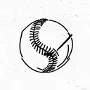baseball tattoo design idea