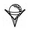 baseball tattoo design idea