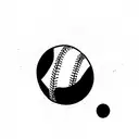 baseball tattoo design idea