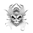 phantom troupe spider tattoo design idea