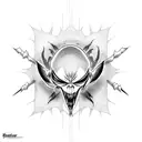 phantom troupe spider tattoo design idea