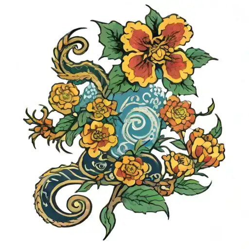 Van gogh tattoo design idea