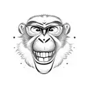 Monkey on scooter, programmer tattoo design idea