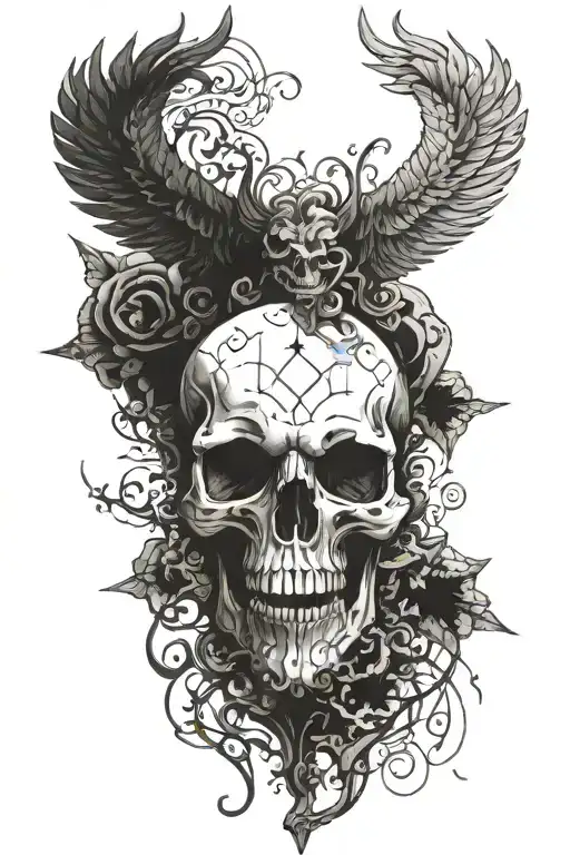 VIII-XXII-MMXXIII tattoo design idea