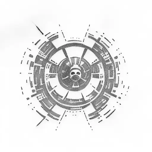 Rebel Alliance logo of Starwars and freedom tattoo design idea