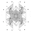 number 25 tattoo design idea