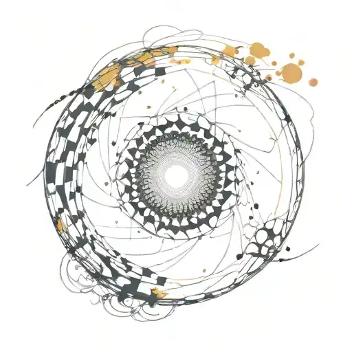 Vortex by Lizzy McAlpine tattoo design idea